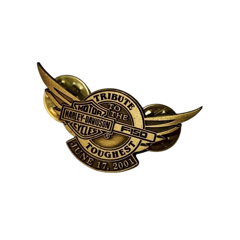 Harley Davidson Ford F-150 Collectors Pin Vintage‎ 2001 Biker Western Rare